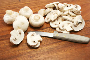 How to cook the white button mushroom, Agaricus bisporus