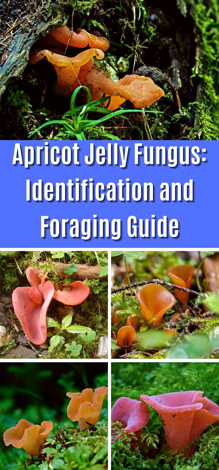 Apricot Jelly Fungus Identification and Foraging Guide Mushroom Appreciation