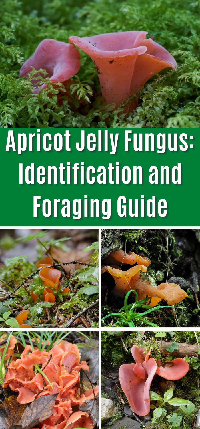 Apricot Jelly Fungus Identification and Foraging Guide Mushroom