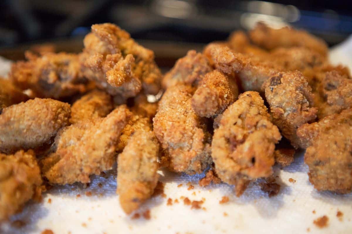 deep fried morels