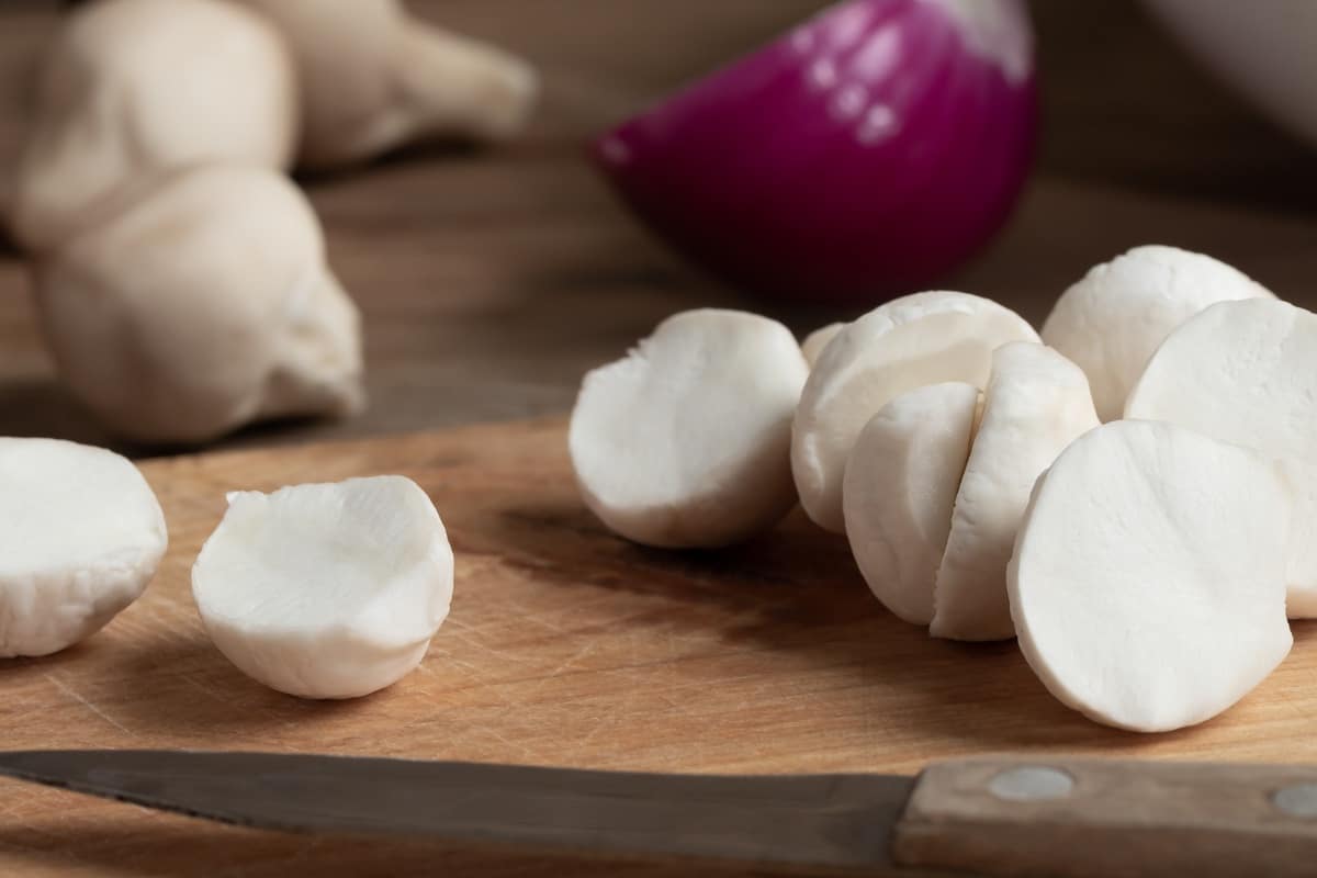 peeled puffballs