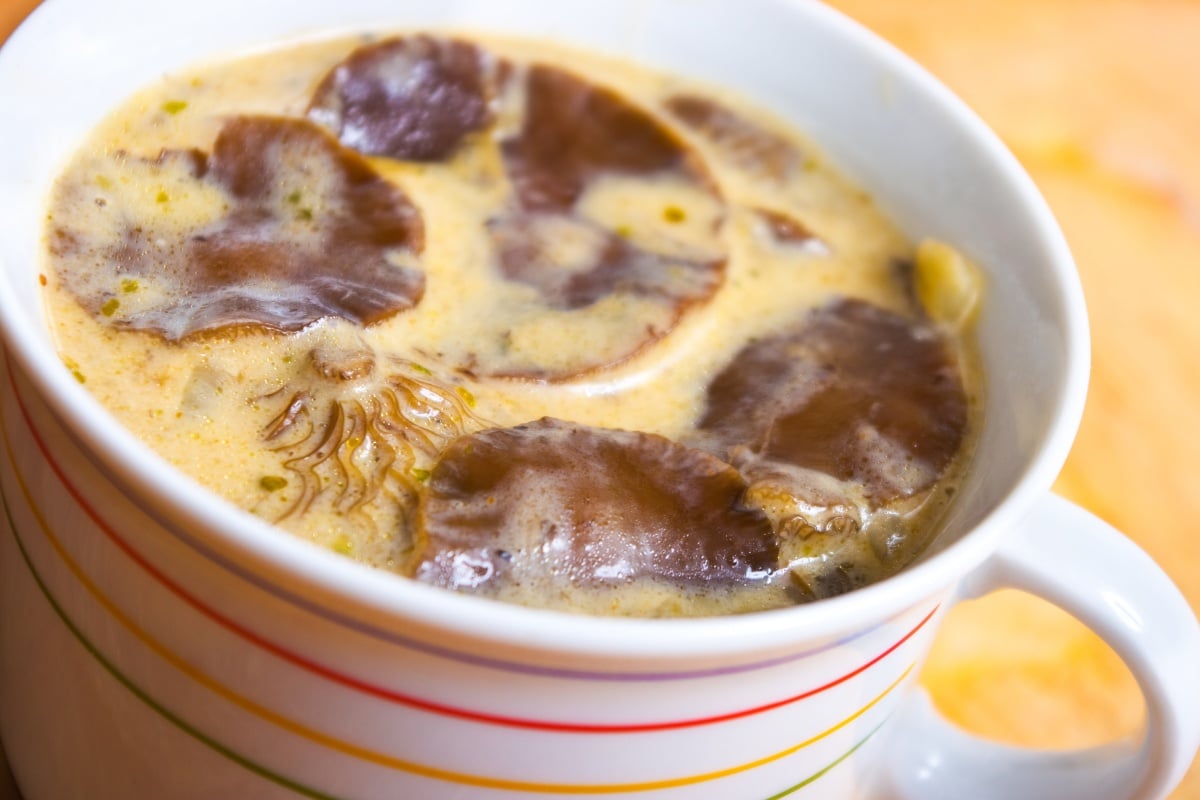 honey mushroom soup