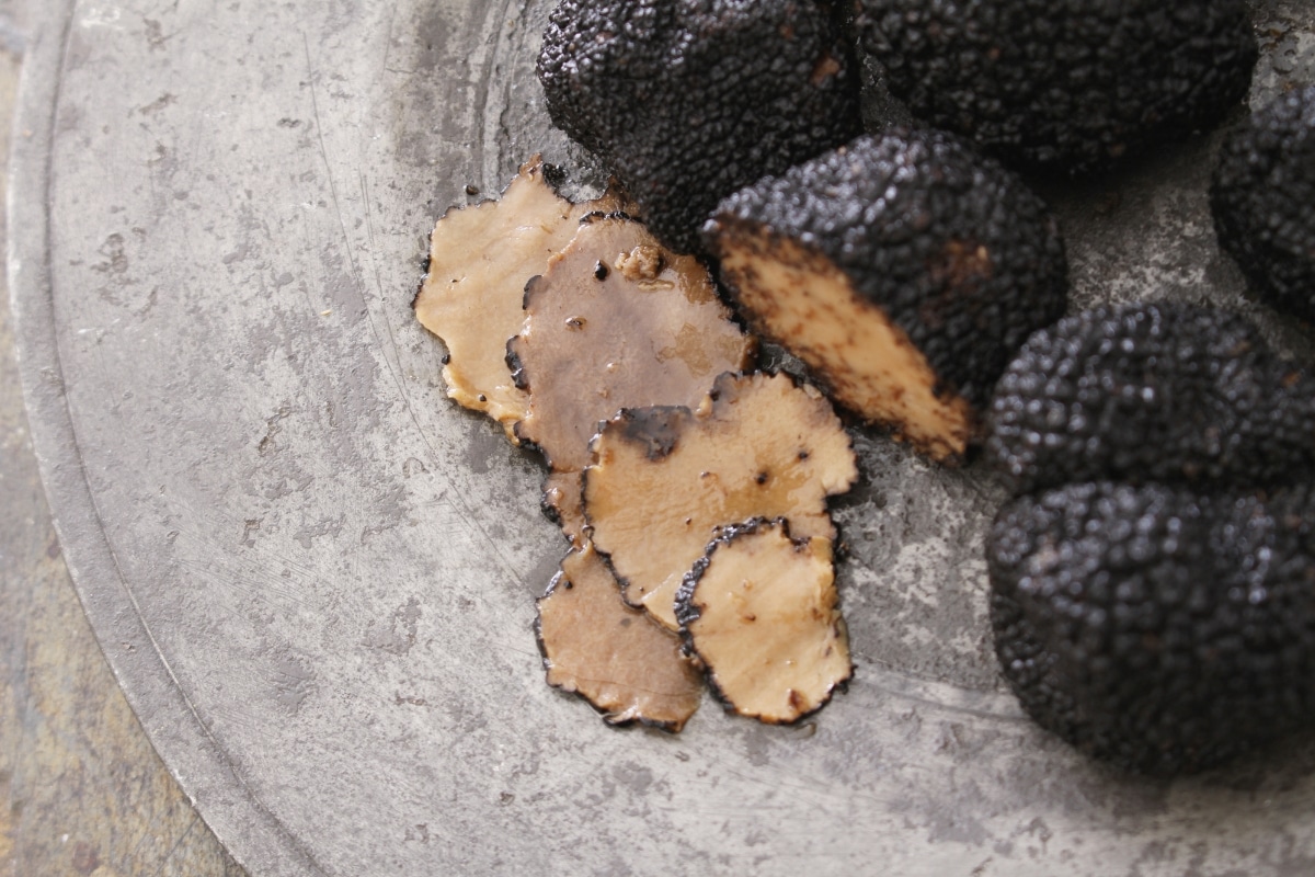 black truffles