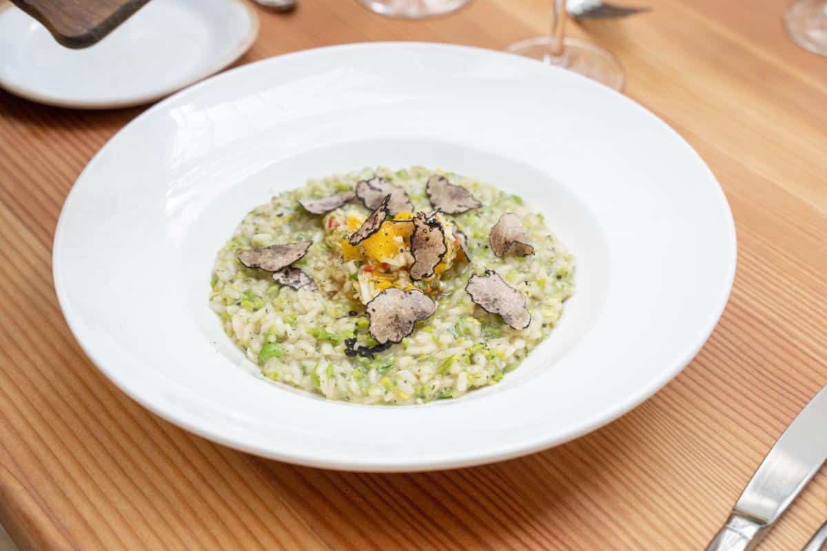 risotto with truffles